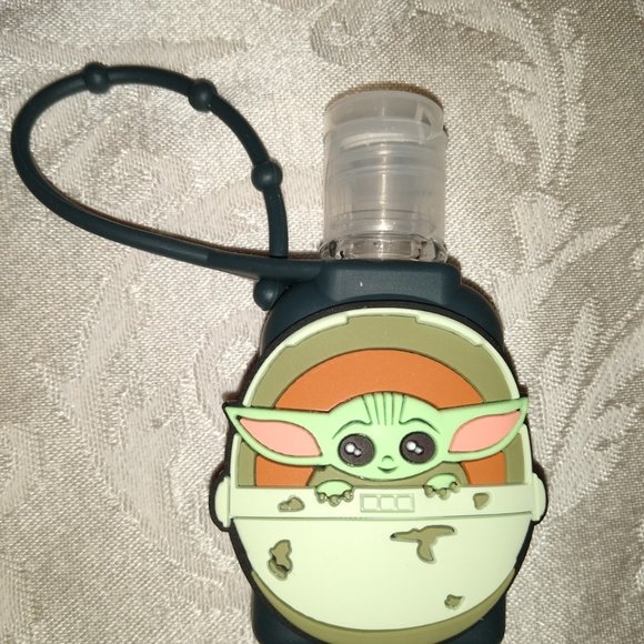 SALE! 3 Baby Yoda Hand Sanitizer Holders & Sanitizers - Picture 1 of 8